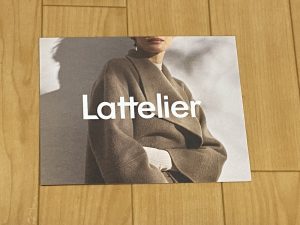 Lattelierのポストカード